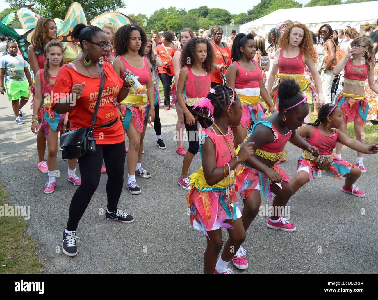 Liverpool, UK. 27th July, 2013. Liverpool International Carnival took ...