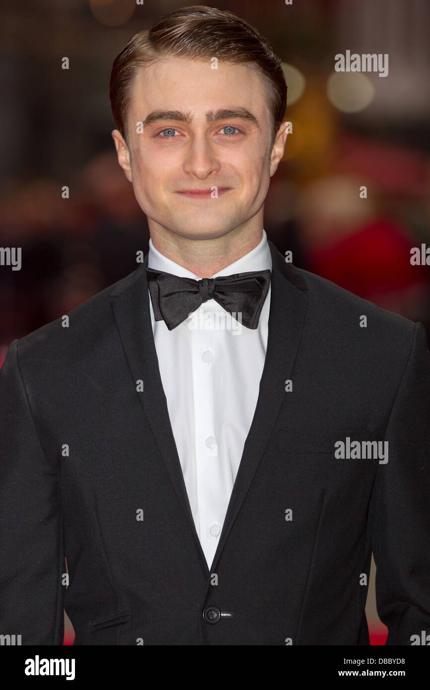 Daniel Radcliffe Attends Olivier Awards 2013 In London on the 28th