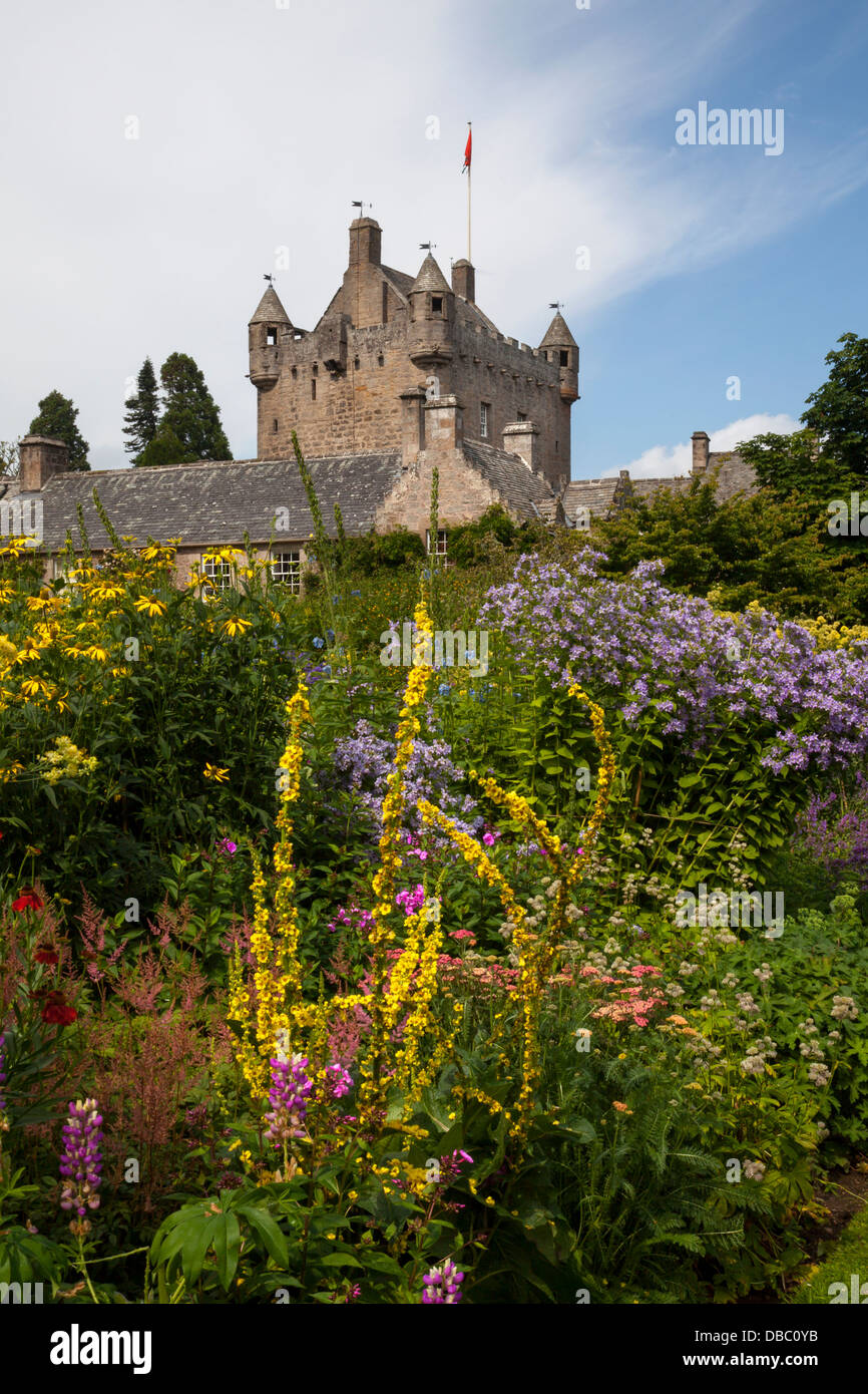 Cawdor Castle, the most romantic castle in the highlands, a 14th Century home of the Thanes of Cawdor. Scotland, UK Stock Photo
