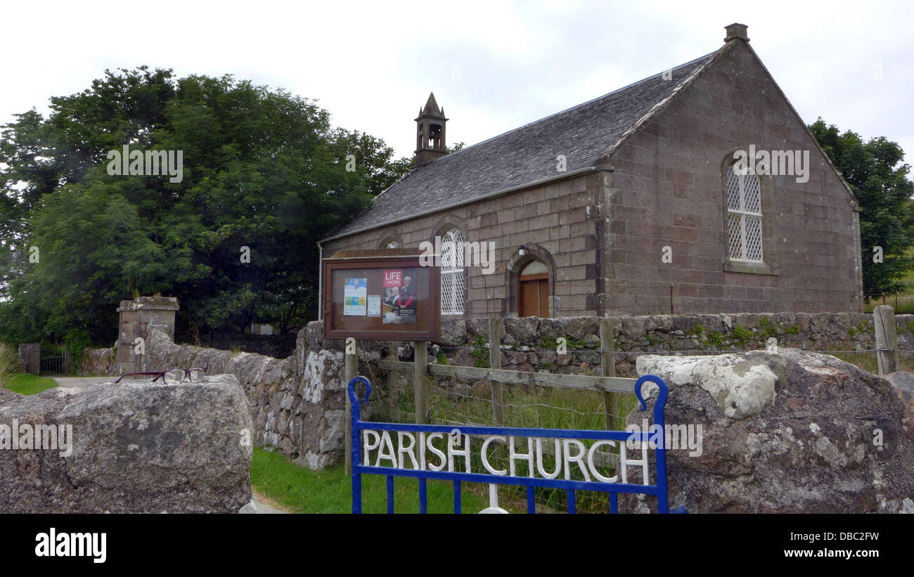 The parish church on the island of Iona Scotland Stock Photo Alamy