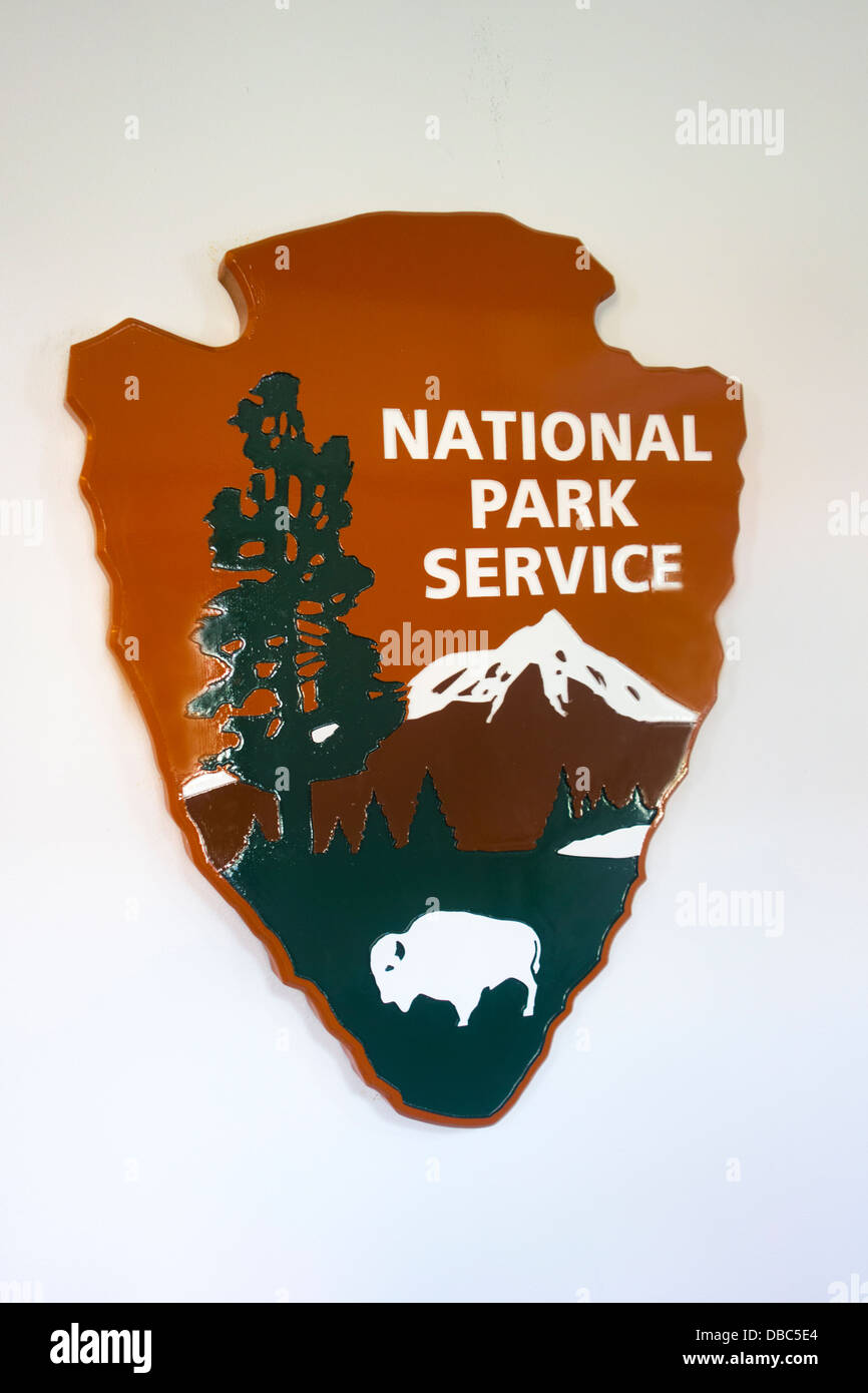 National park service logo Stock Photo