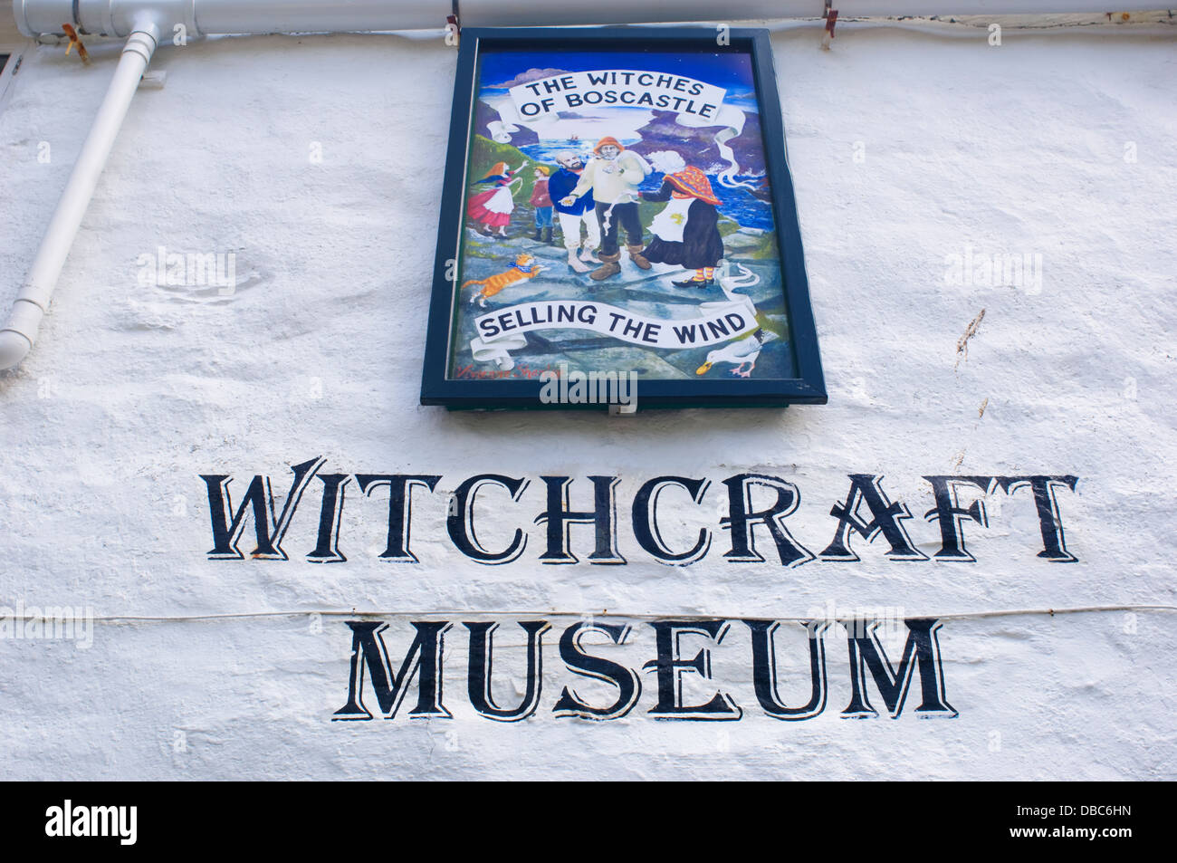 Witchcraft Museum, Boscastle, Cornwall Stock Photo