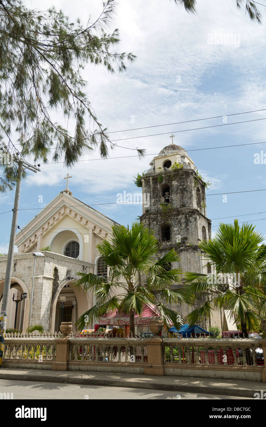 Church in Tagbilaran on Bohol Island, Philippines Stock Photo