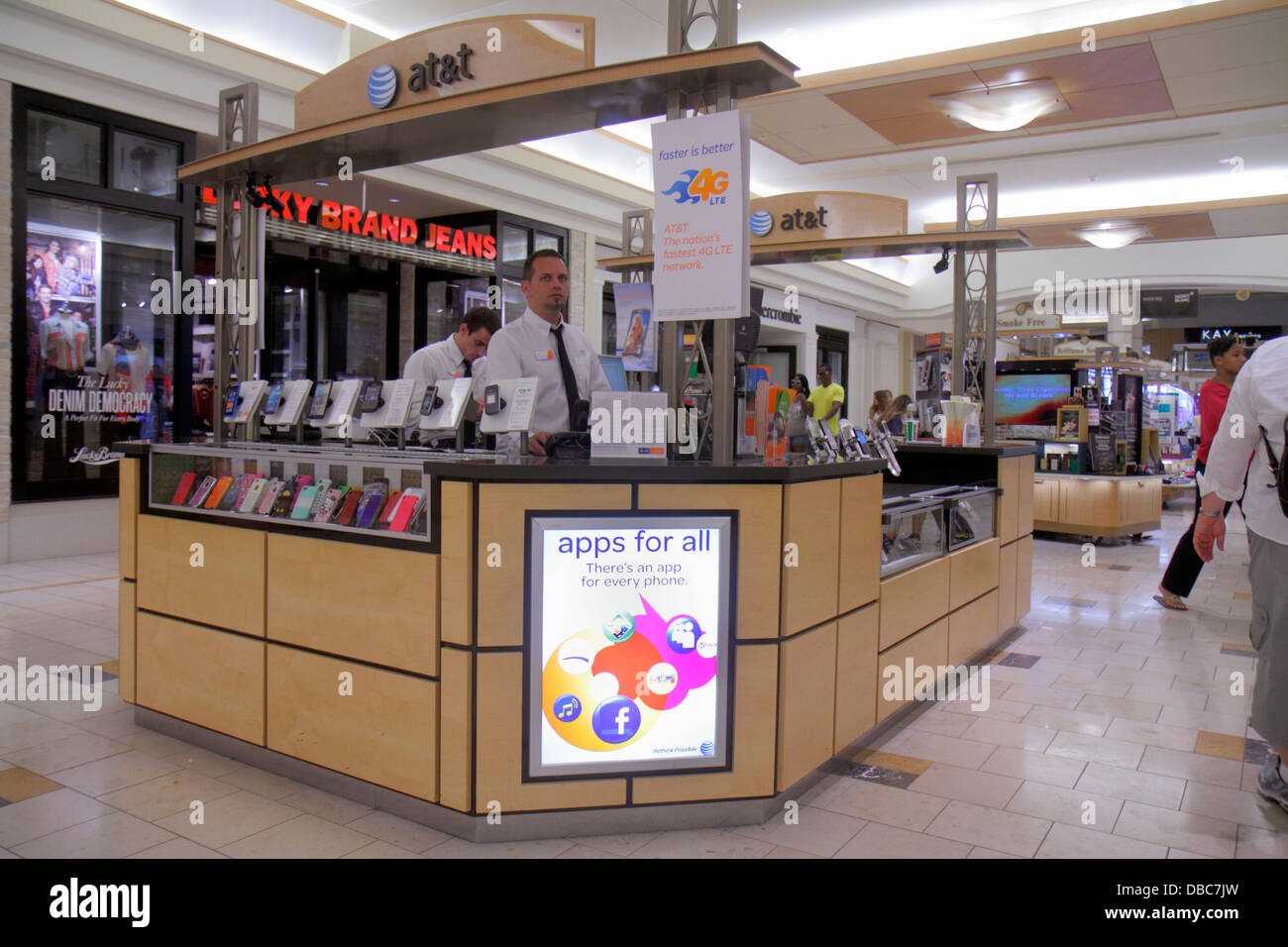 Fort Lauderdale Ft. Florida The Galleria at Fort Lauderdale mall Stock