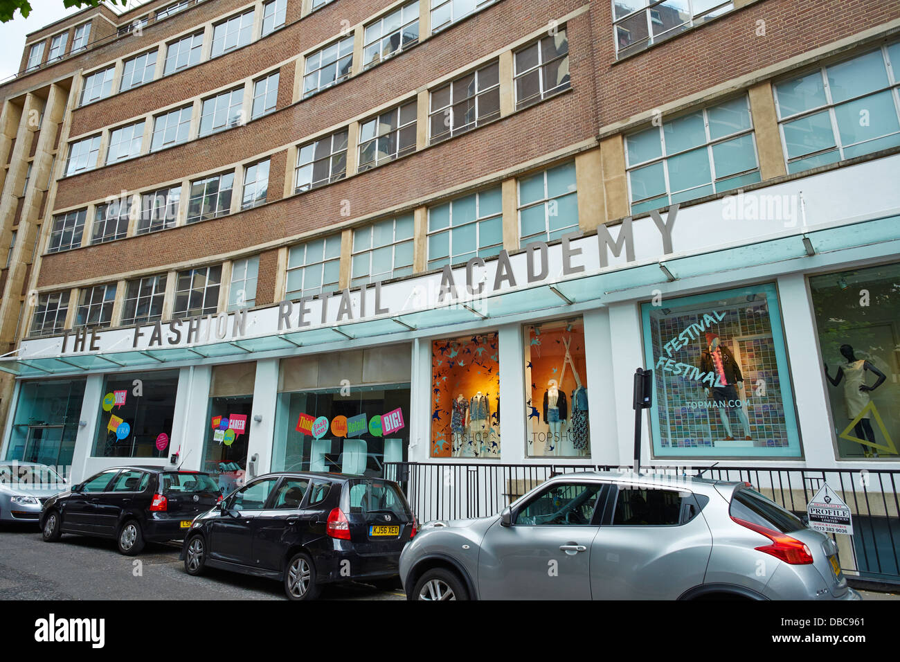 The Fashion Retail Academy Gresse Street London UK Stock Photo