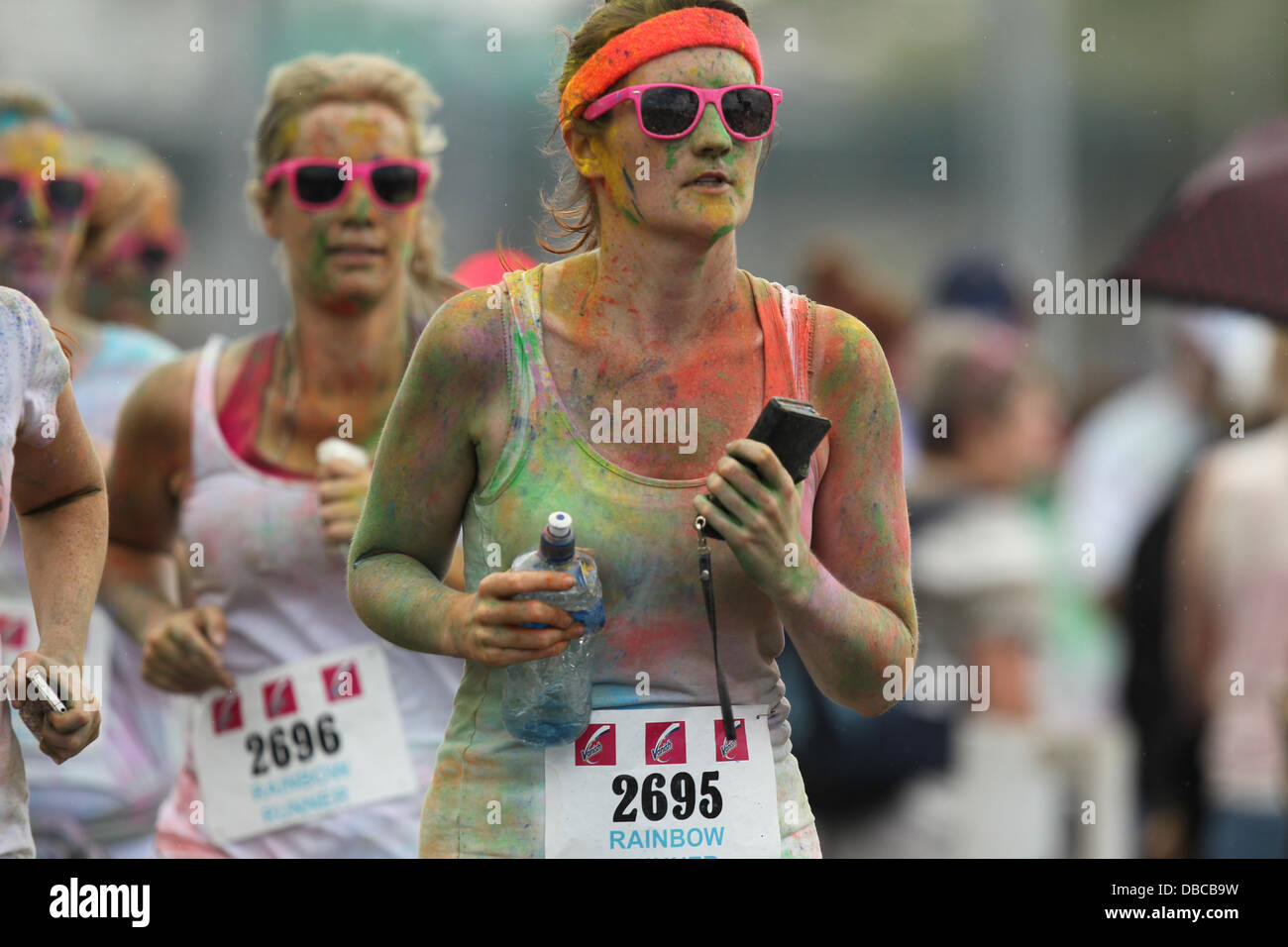 Image from the Rainbow Run in Dun Laoghaire in the south of Dublin. The