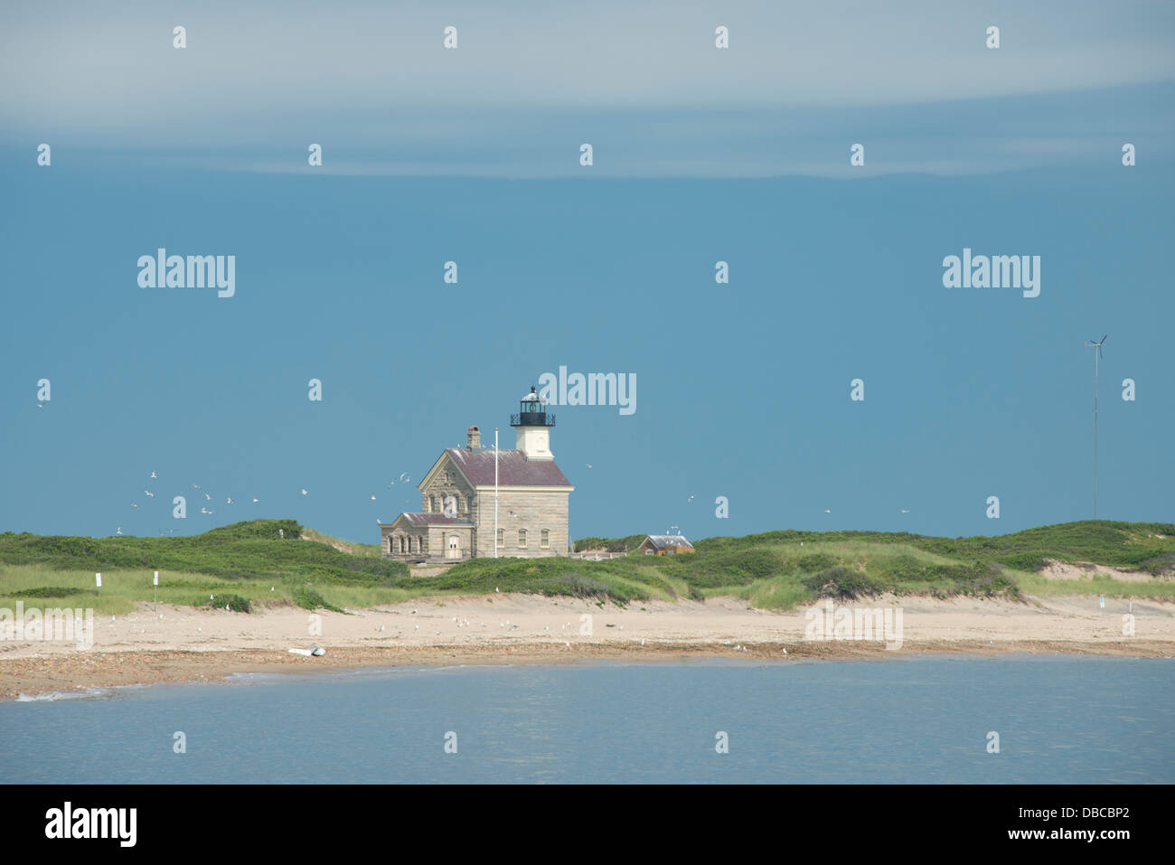 Rhode Island, Block Island, Sandy Point. Historic North Light