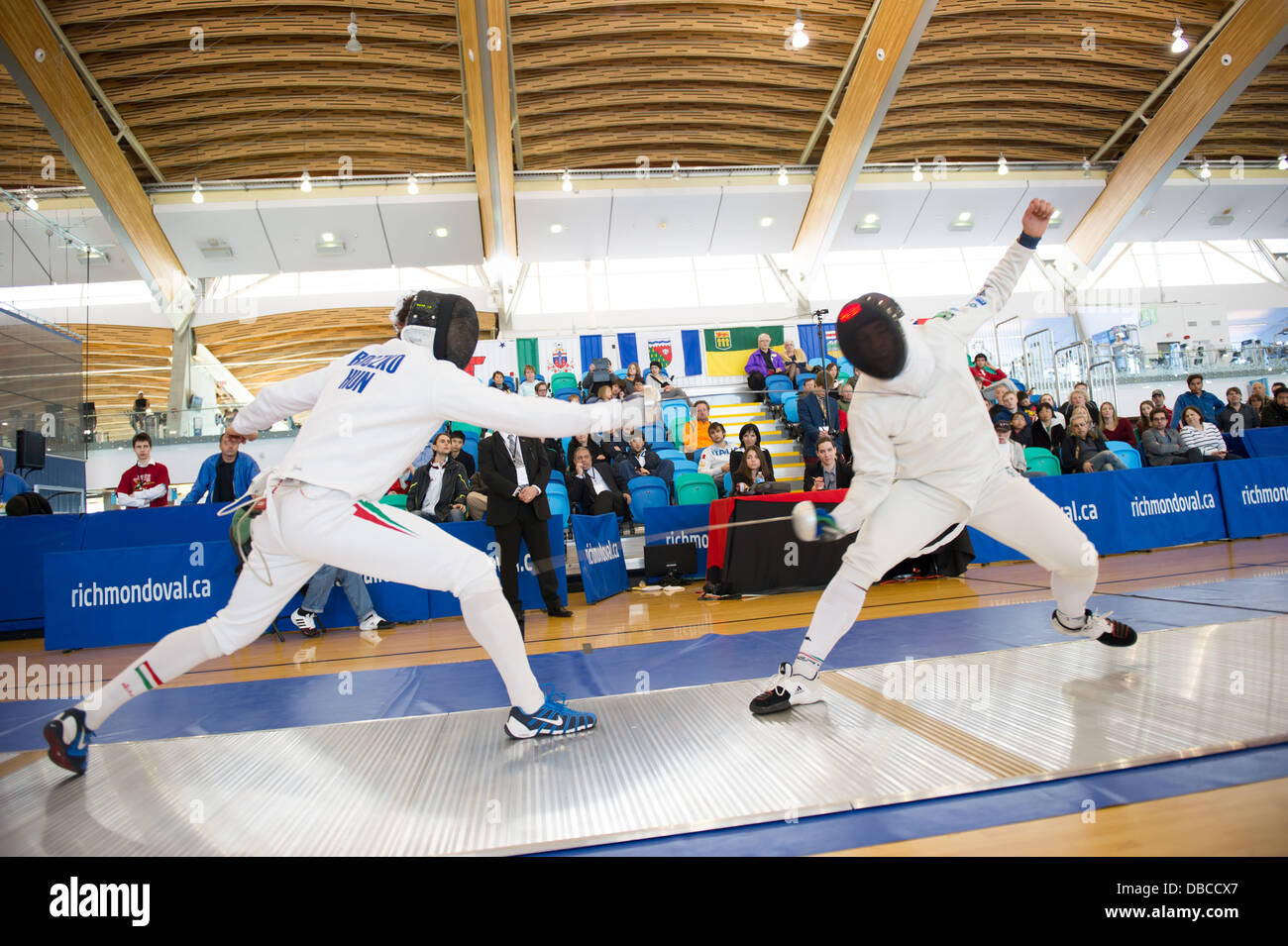 Vancouver Grand Prix of Men's Epee 2013 at Richmond Olympic Oval