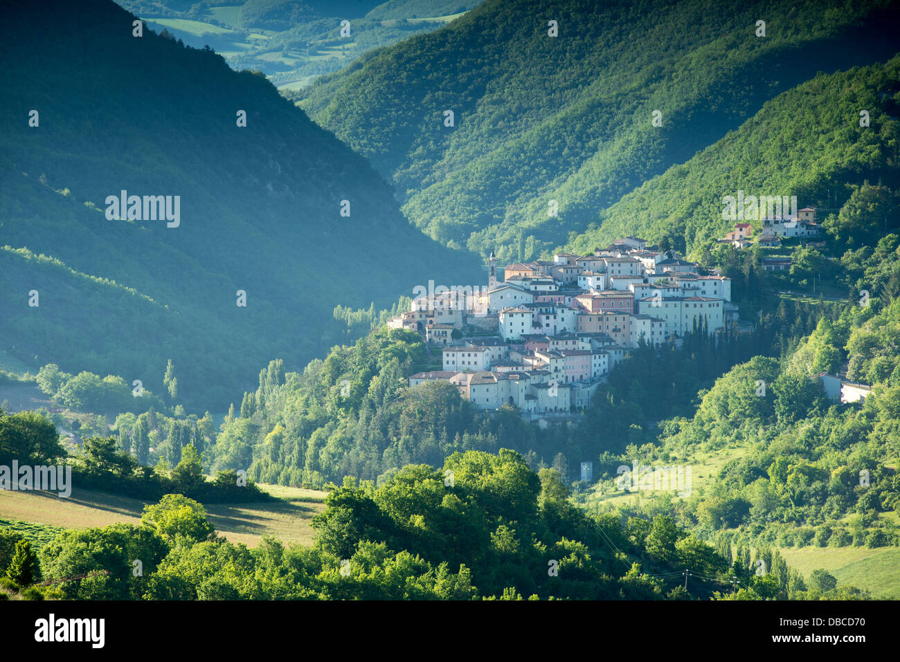 Preci, Valnerina, Umbria, Italy Stock Photo