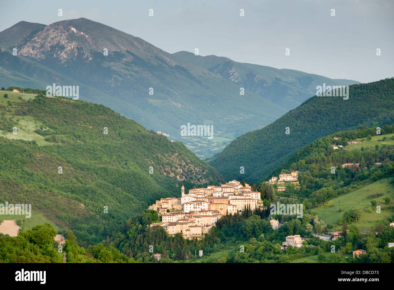 Preci, Valnerina, Umbria, Italy Stock Photo