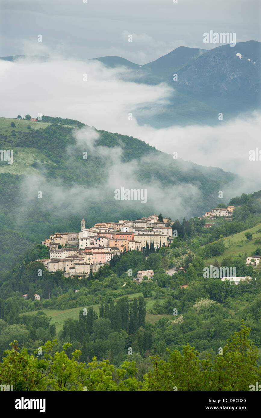 Preci, Valnerina, Umbria, Italy Stock Photo