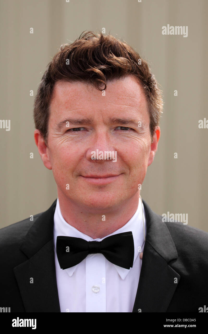 South Shields, UK. 28th July, 2013. Rick Astley performs at the South