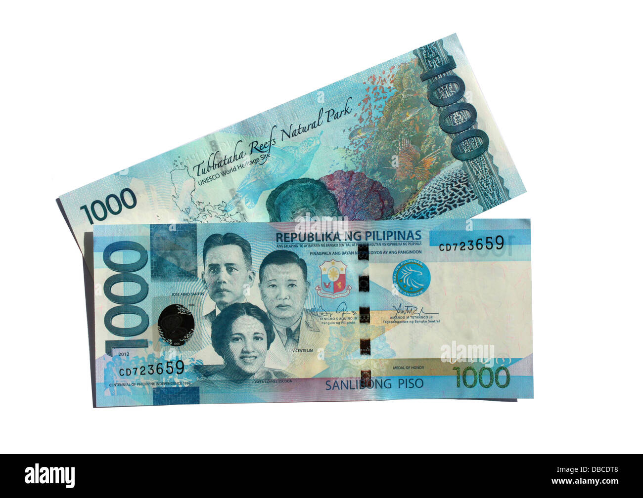 Front And Back Of Philippine Paper Bill Of 1000 Pesos Stock 43 OFF