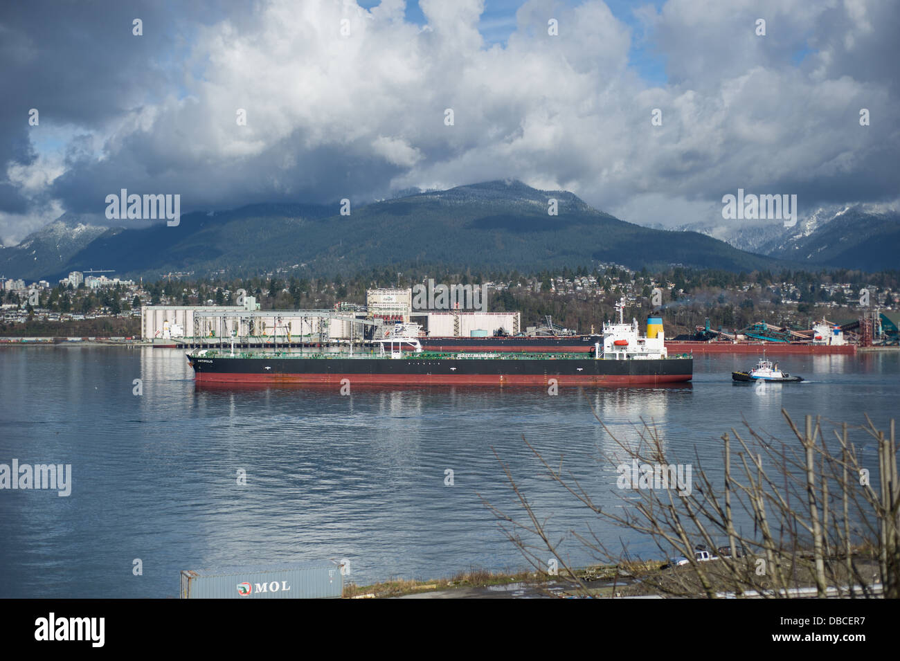 Vancouver Harbour Stock Photo