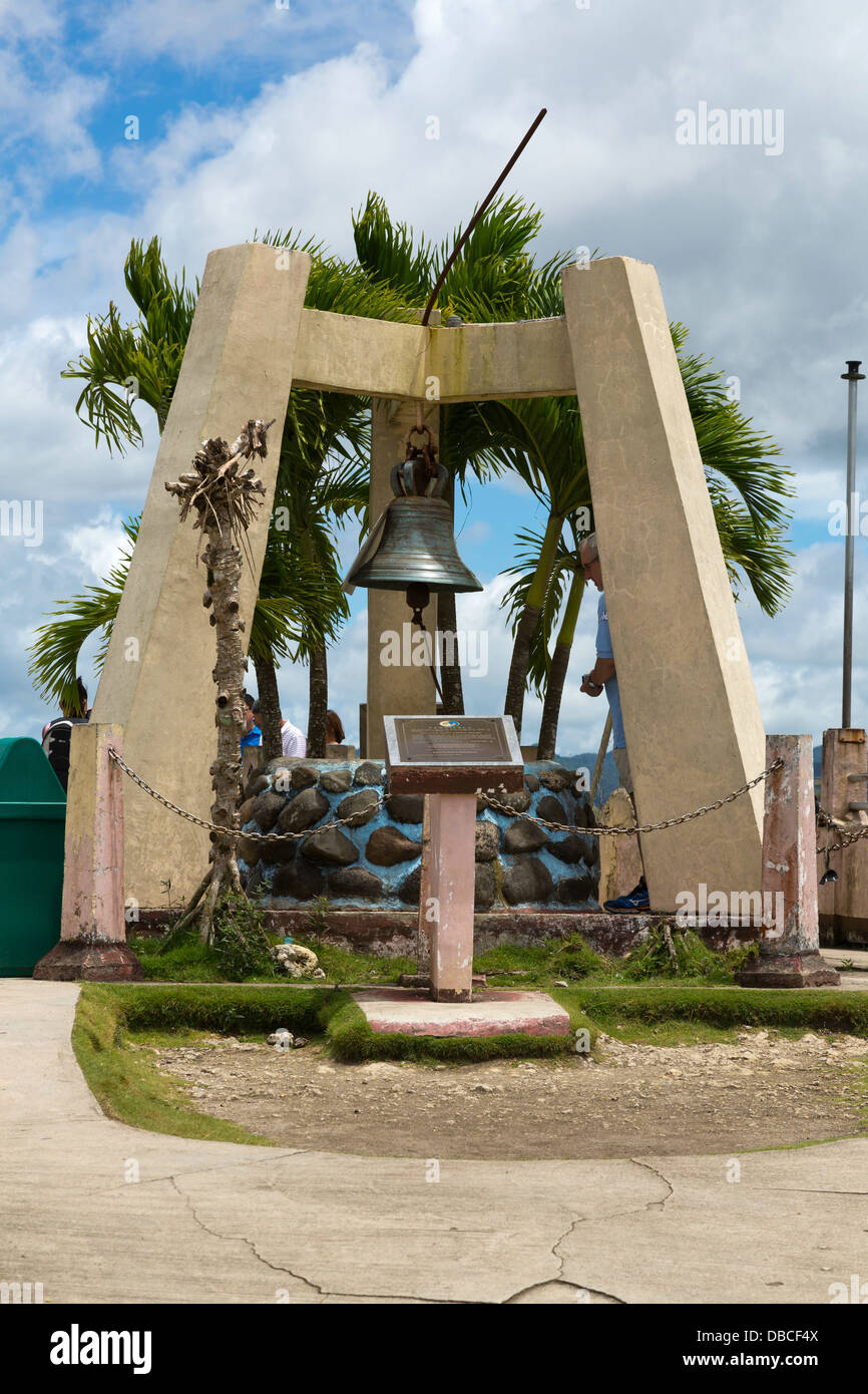Bell on the Viewing Point of the Chocolate Hills on Bohol Island