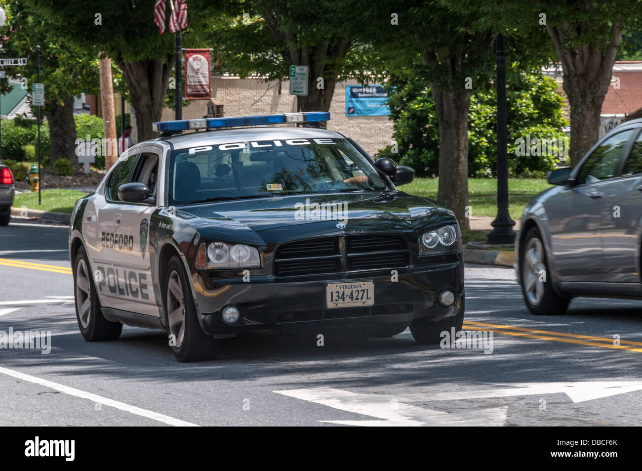 Bedford County Police Dodger Charger, Bedford, Virginia Stock Photo Alamy