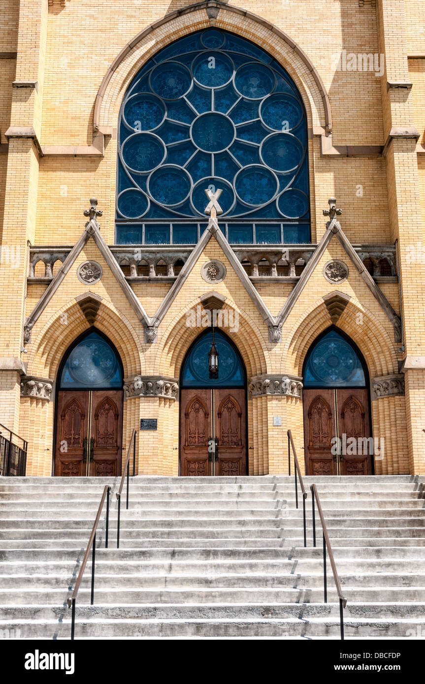 St Andrews Catholic Church, North Jefferson St, Roanoke, Virginia Stock