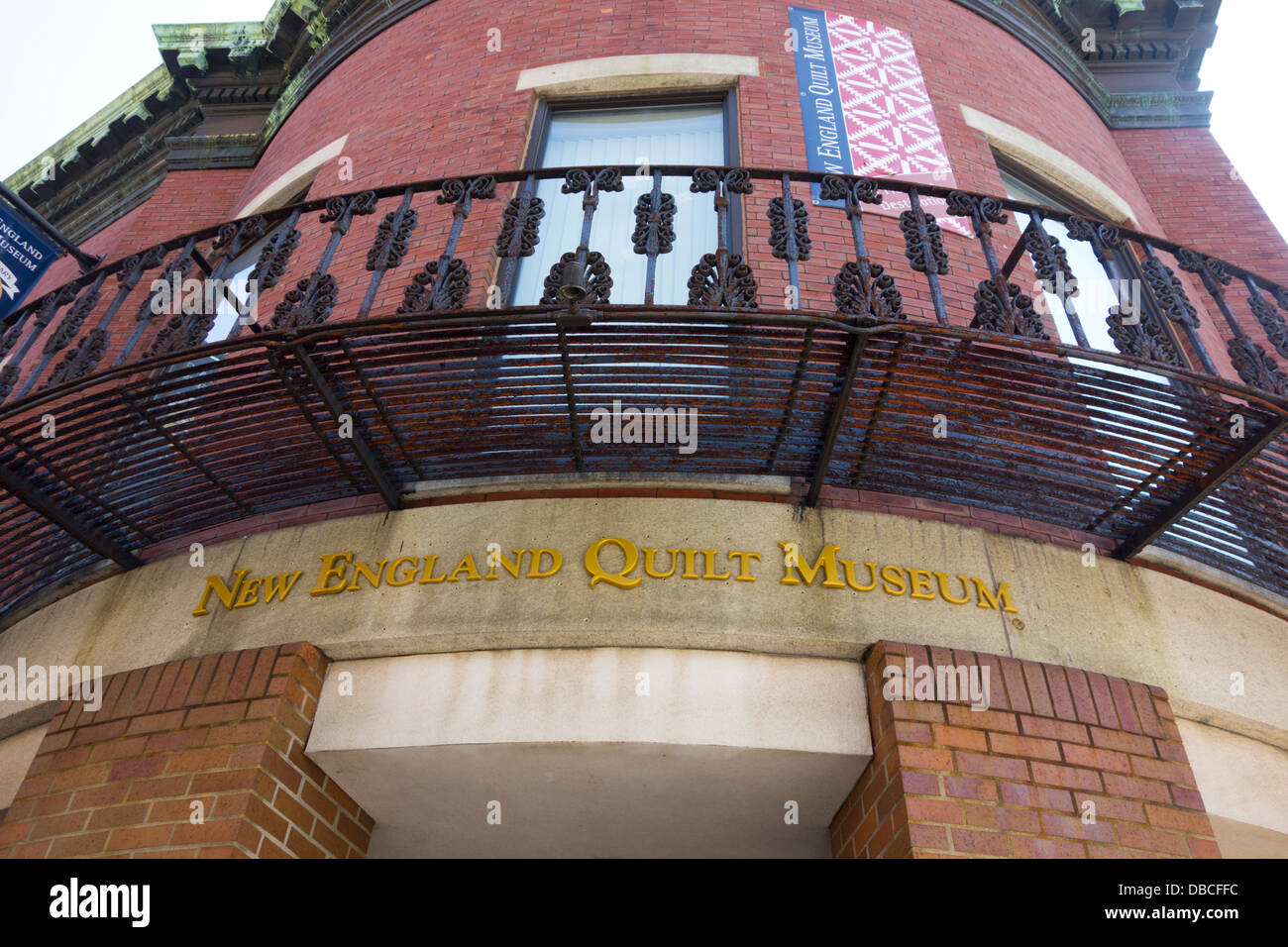 New England Quilt Museum in Lowell MA Stock Photo Alamy