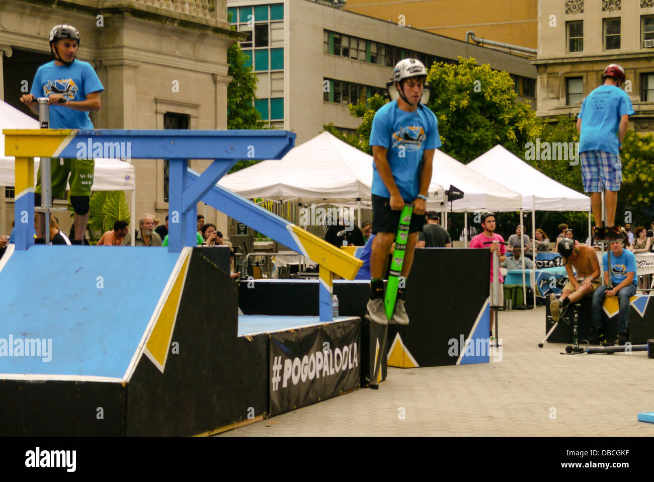 New York, USA. 28th July 2013. Scene from Pogopalooza 10" the 10th