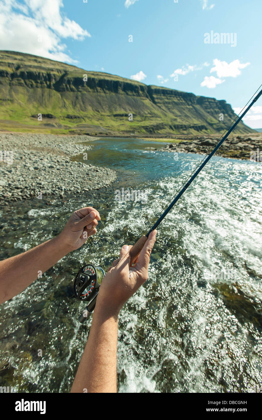 Salmon flyfishing hi-res stock photography and images - Page 3 - Alamy