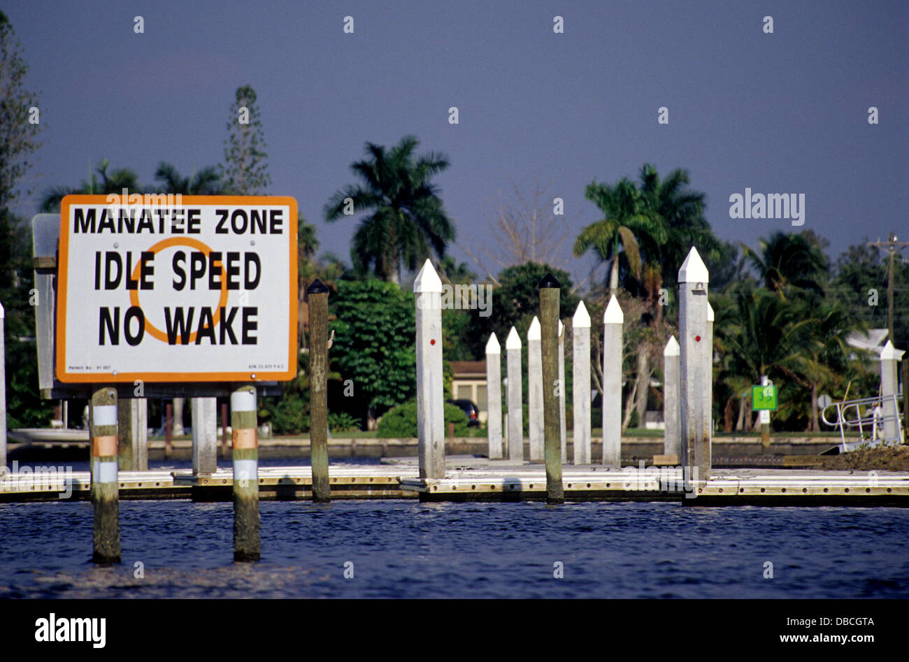 Caution Boaters Watch for Manatee Sign 30x24