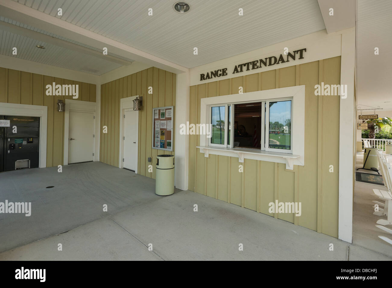 Sarasota Golf Range Practice Center in The Villages, Florida USA. An adult  retirement Community in Central Florida Stock Photo - Alamy