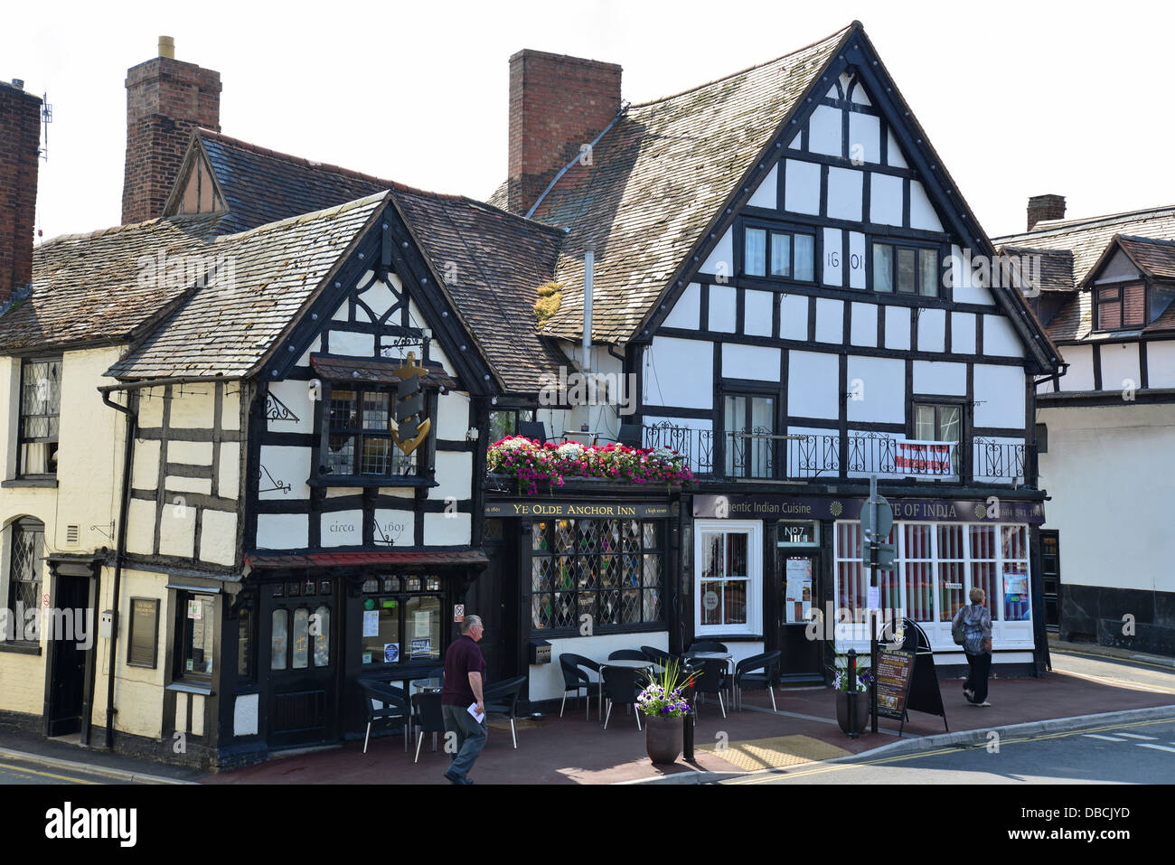 16th century Ye Olde Anchor Inn, High Street, UptonuponSevern