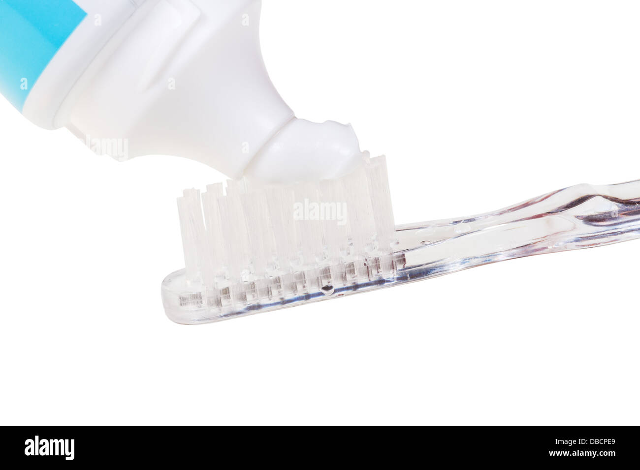 Squeezed Toothpaste Tube Stock Photos & Squeezed Toothpaste Tube Stock