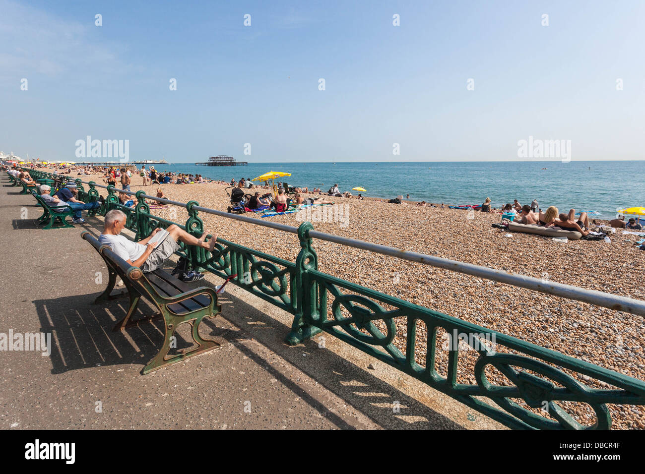 Playa de brighton playa hi-res stock photography and images - Alamy