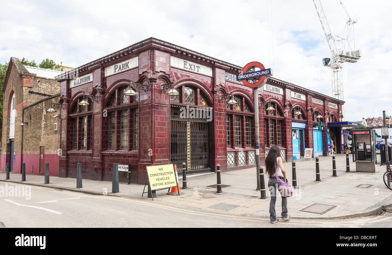 Kilburn Park Underground Station, London, England, UK Stock Photo Alamy