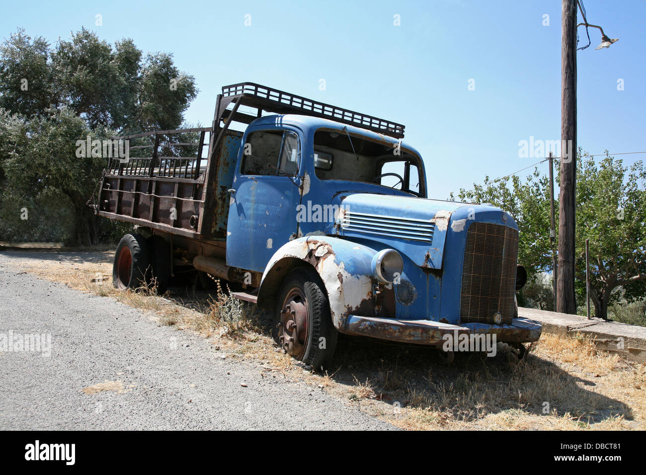 Mercedes Truck Stock Photo