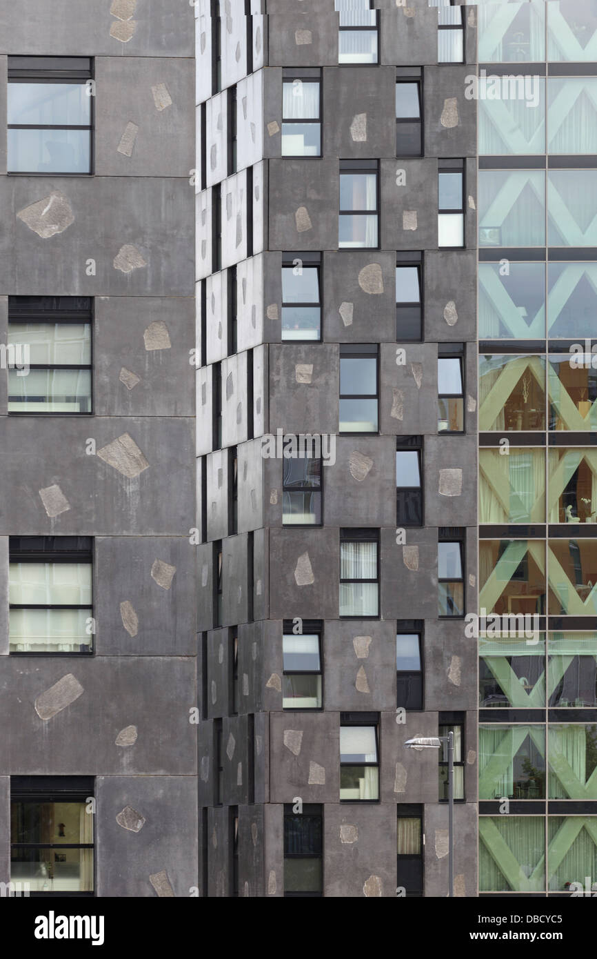 Chasse Park Housing, Breda, Netherlands. Architect OMA, 2001 Stock