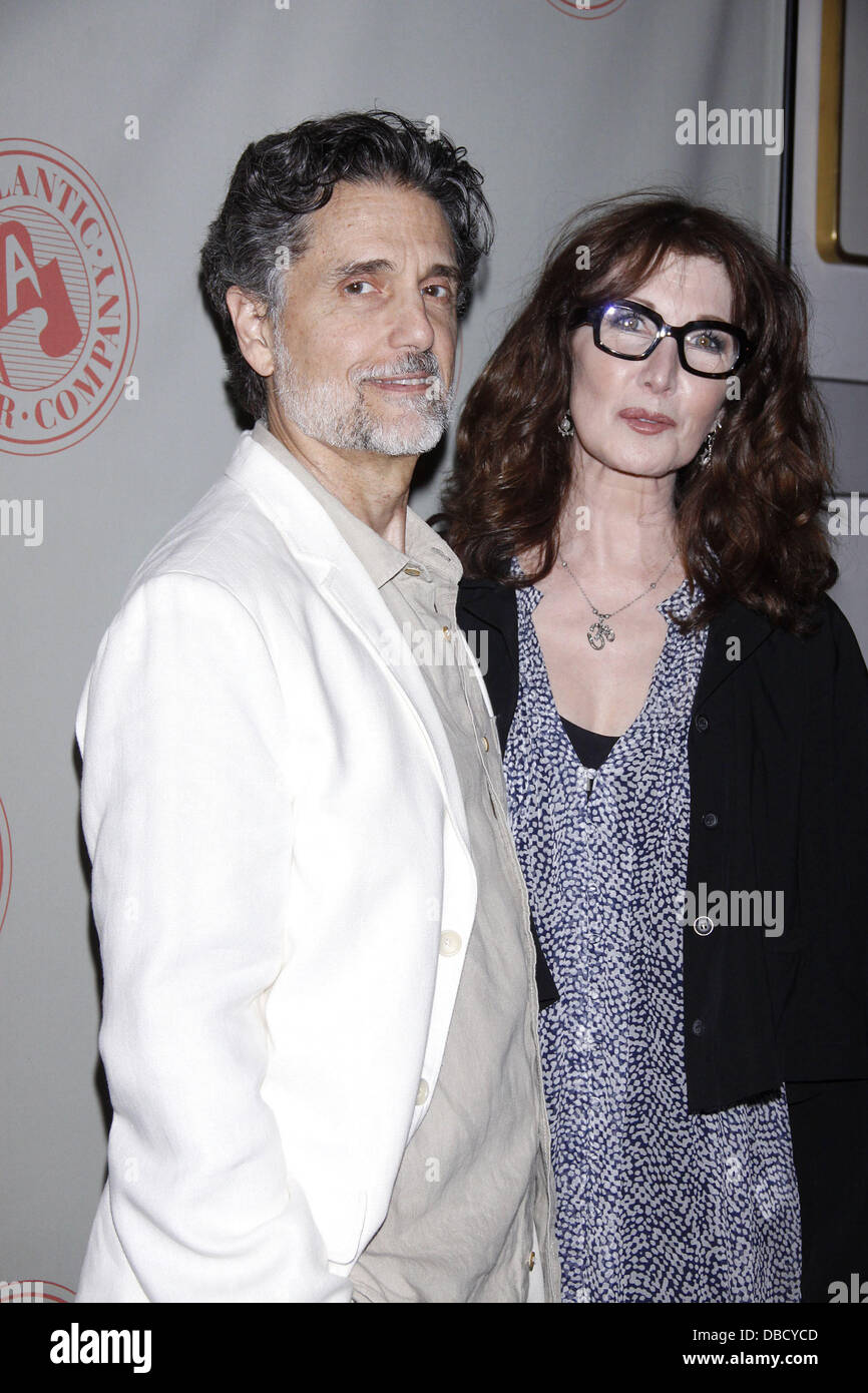Chris Sarandon and Joanna Gleason  Opening night of the Atlantic Theater Company production of 'Through A Glass Darkly' at the New York Theatre Workshop - Party New York City, USA - 06.06.11 Stock Photo