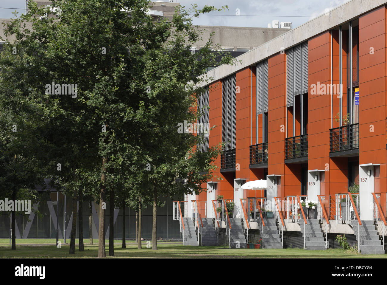 Chasse Park Housing, Breda, Netherlands. Architect OMA, 2001