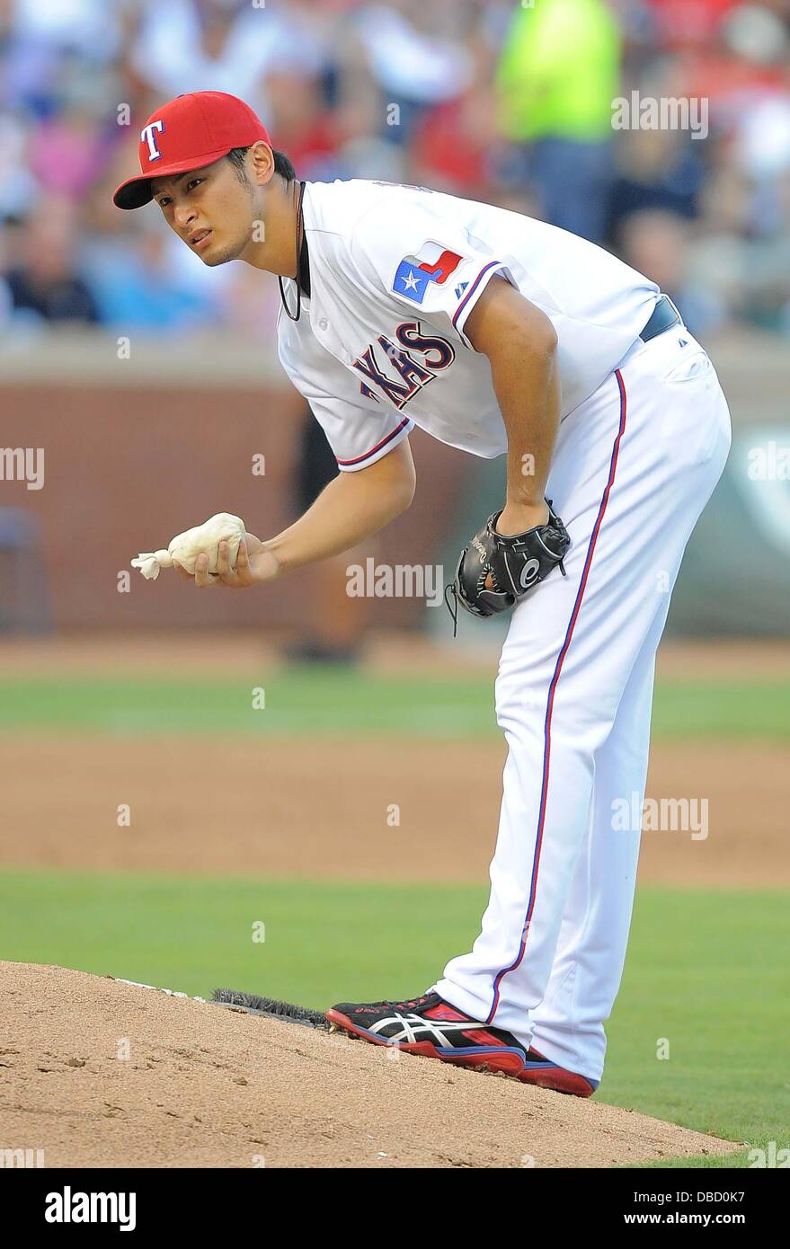 Yu Darvish (Rangers), JULY 22, 2013 - MLB : Pitcher Yu Darvish of the ...