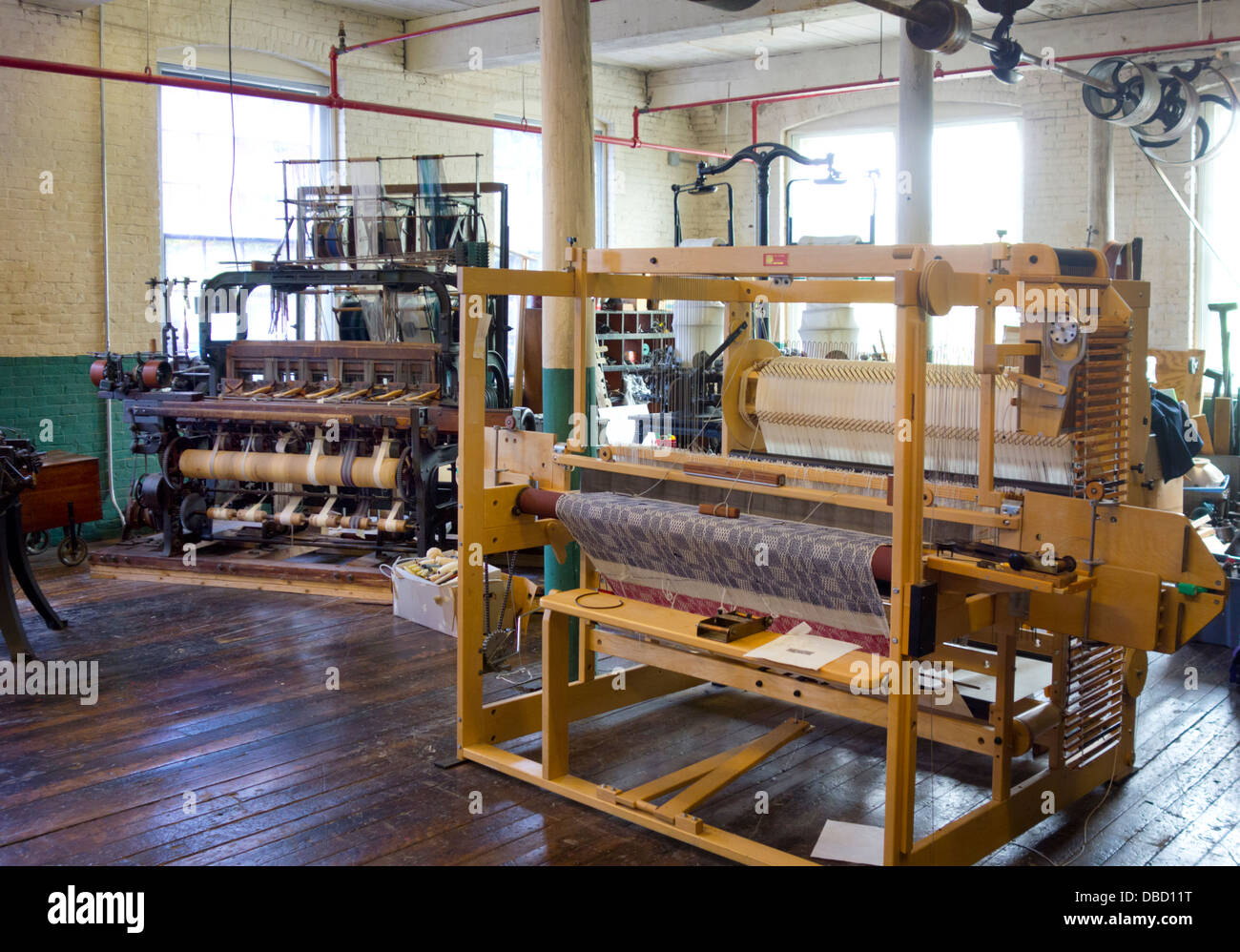 American Textile History Museum in Lowell MA Stock Photo Alamy