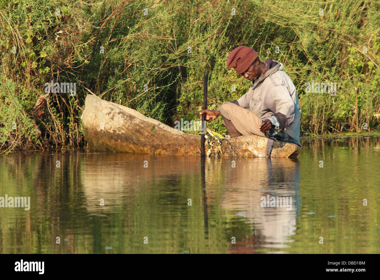 Primitive fishing hi-res stock photography and images - Alamy