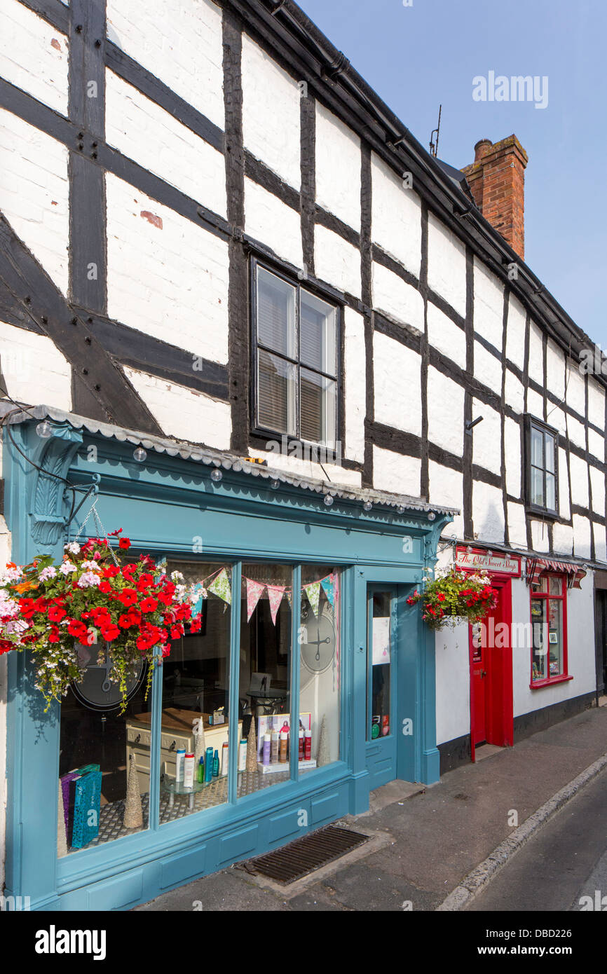 Shop front at Upton upon Severn, Worcestershire, England, UK Stock ...