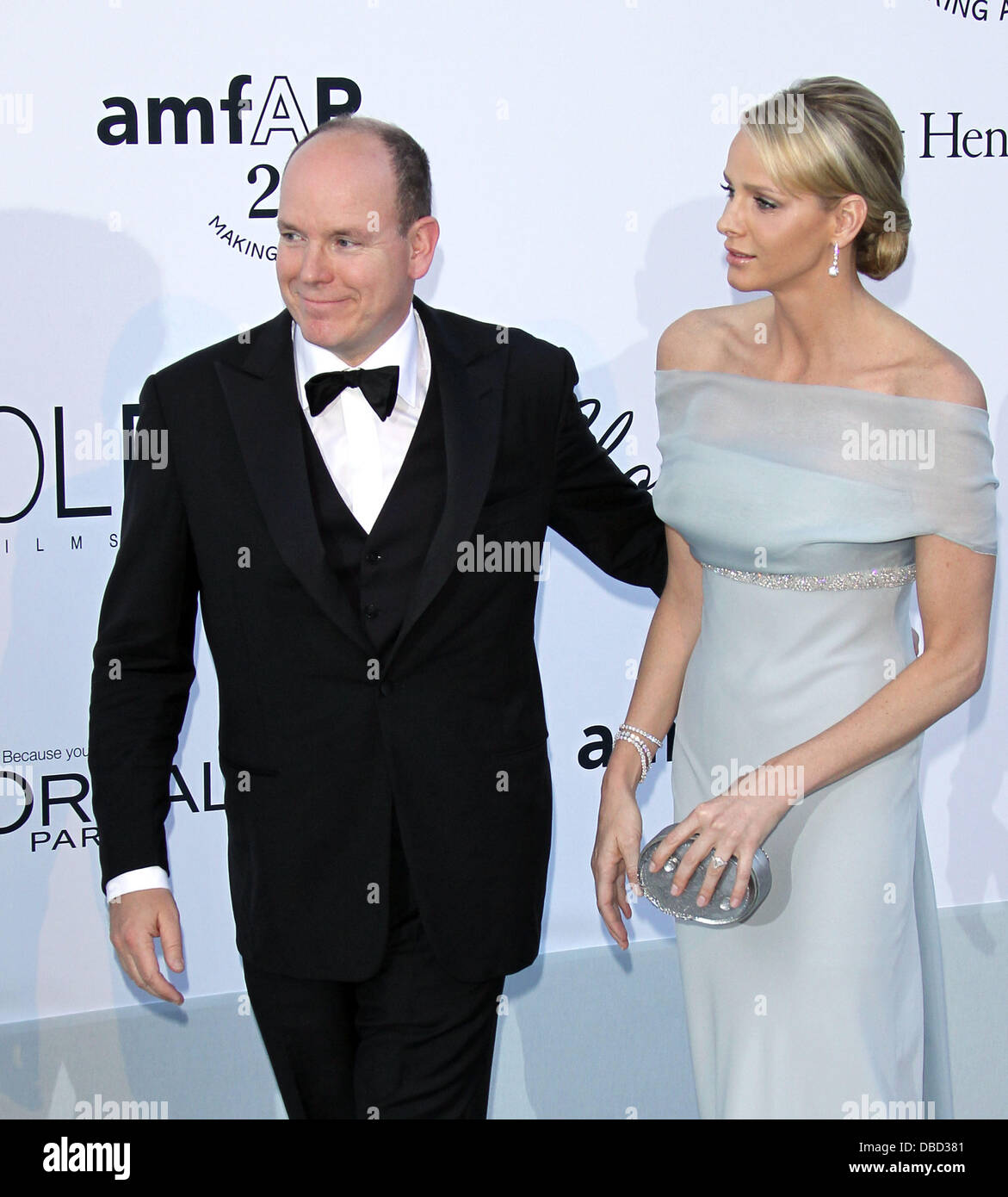 Prince albert and charlene wittstock hi-res stock photography and images -  Alamy