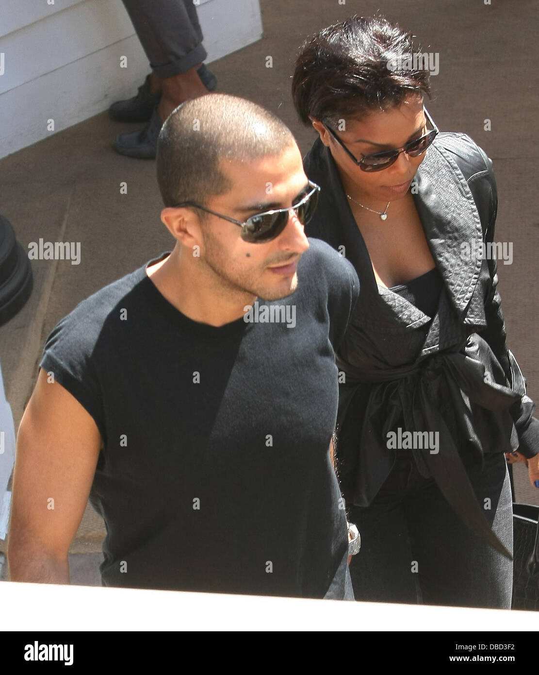 Janet Jackson and boyfriend Wissam Al Mana out and about during the ...