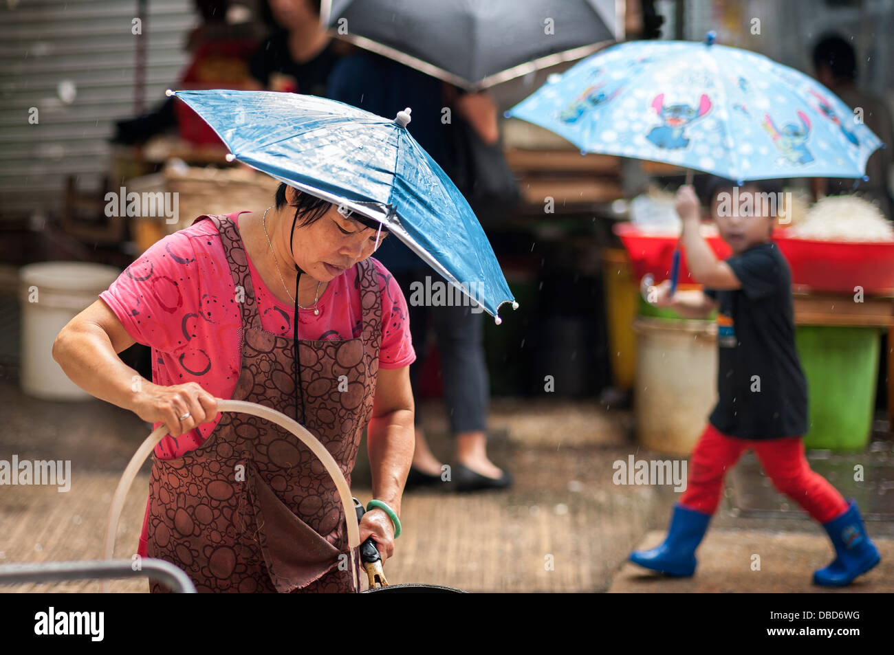 patriotic umbrella hat