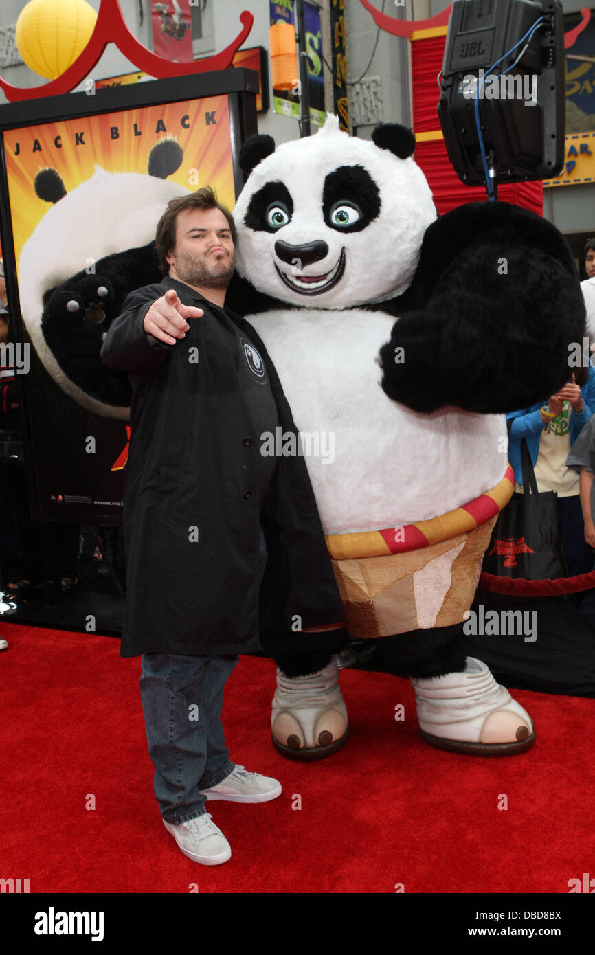 Jack Black Los Angeles premiere of 'Kung Fu Panda 2' held at Grauman's ...