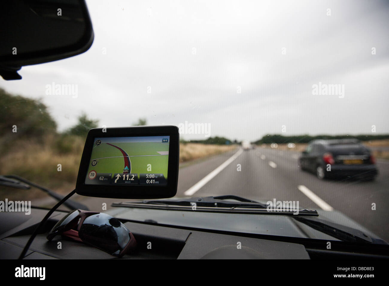 Uk motorway map hi-res stock photography and images - Alamy
