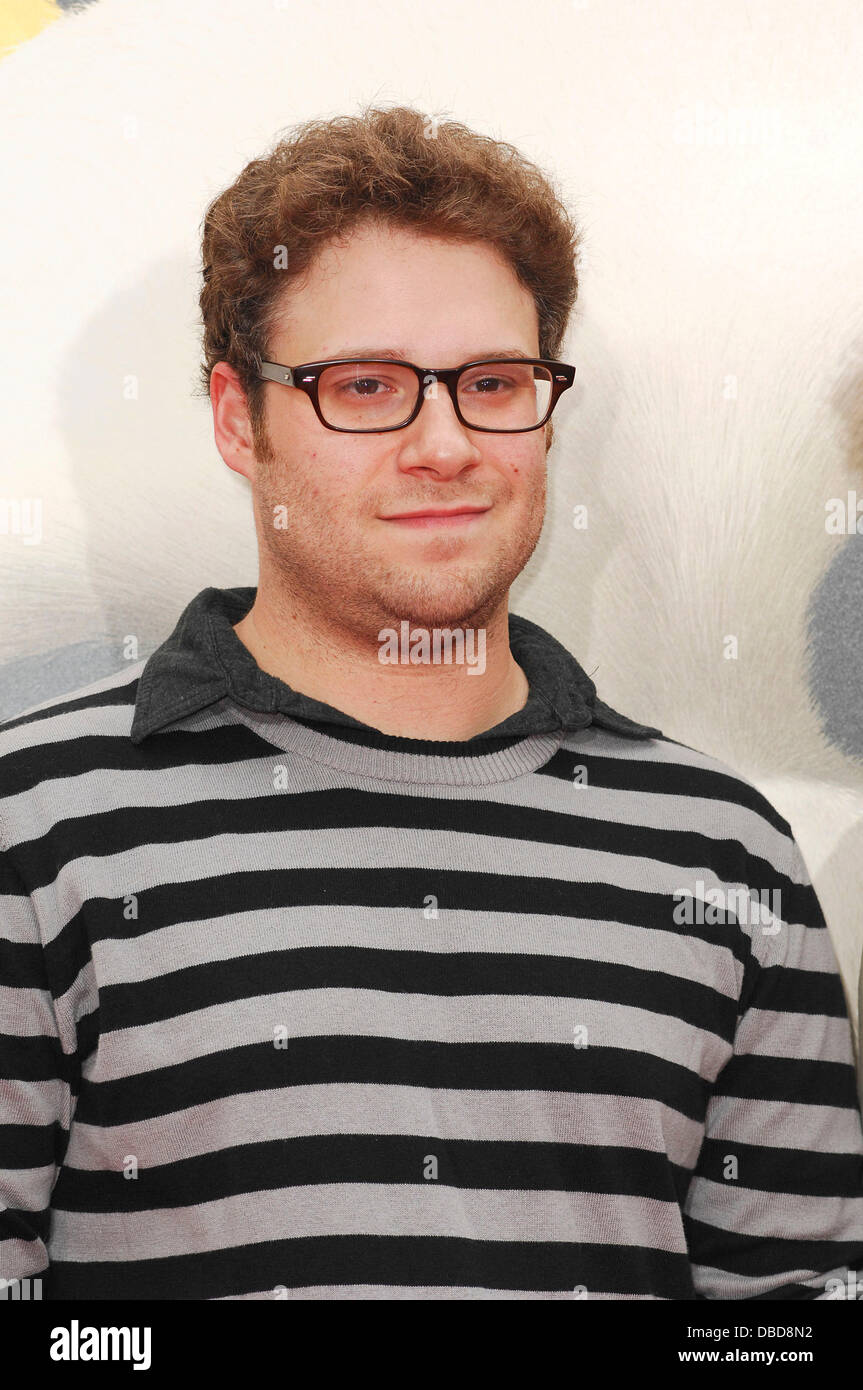 Seth Rogen Los Angeles premiere of 'Kung Fu Panda 2' held at Grauman's Chinese Theatre Los Angeles, California - 22.05.11 Stock Photo