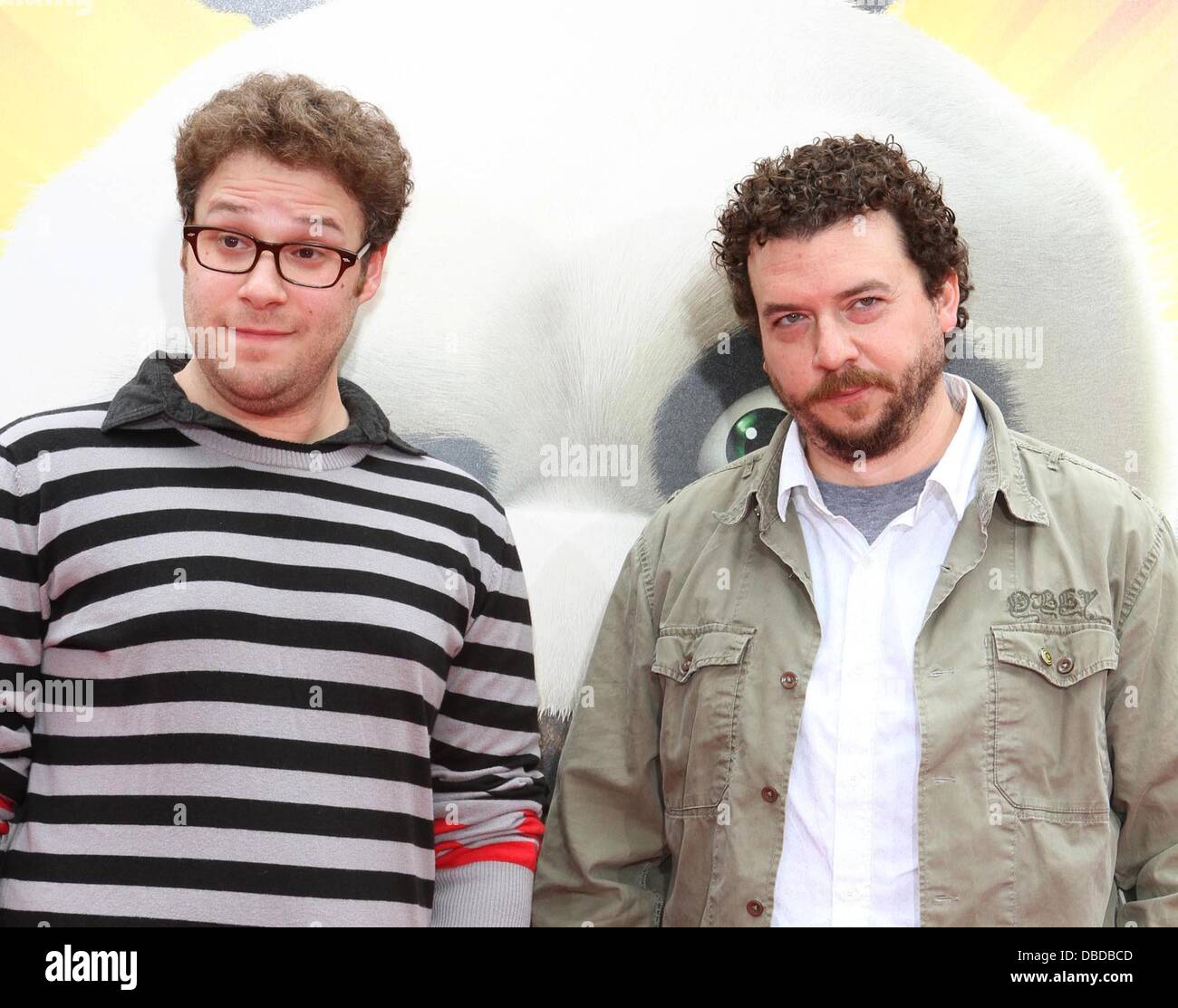 Seth Rogen and Danny McBride Los Angeles premiere of 'Kung Fu Panda 2 ...