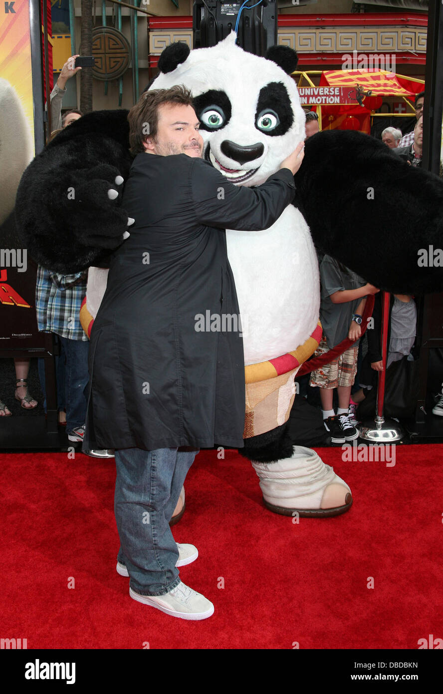 Jack Black Los Angeles premiere of 'Kung Fu Panda 2' held at Grauman's ...