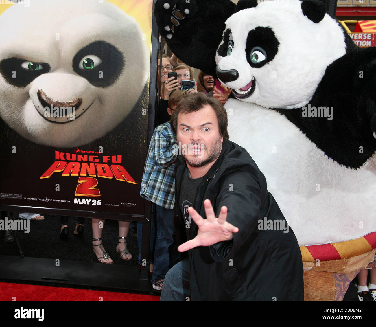 Jack Black Los Angeles premiere of 'Kung Fu Panda 2' held at Grauman's ...