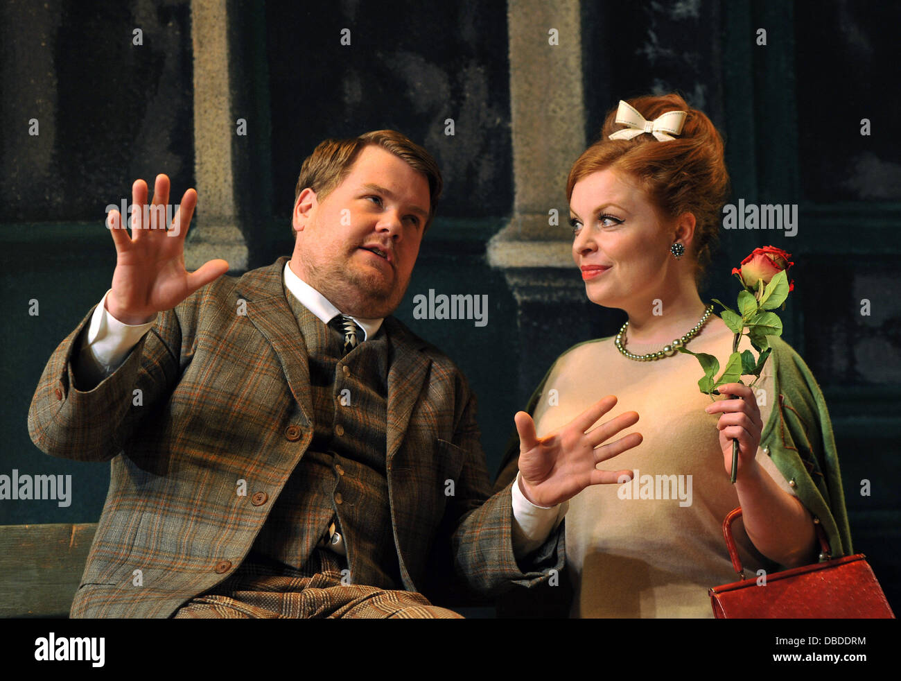 James Corden, Suzie Toase One Man, Two Guvnors - photocall held at the National Theatre. London, England - 23.05.11 Stock Photo
