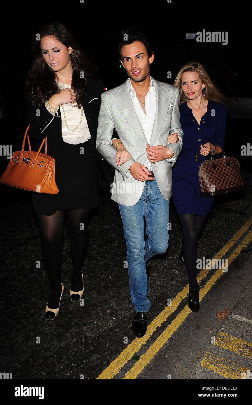 Cast member of Made In Chelsea out in Chelsea London England 23.05.11 Stock Photo Alamy