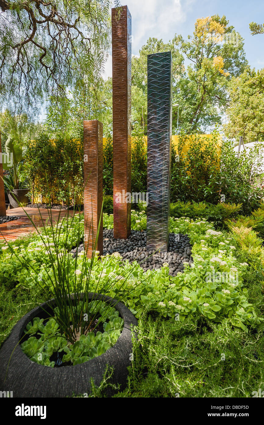 Exhibits at the Melbourne Garden Show held annually in Carlton Gardens